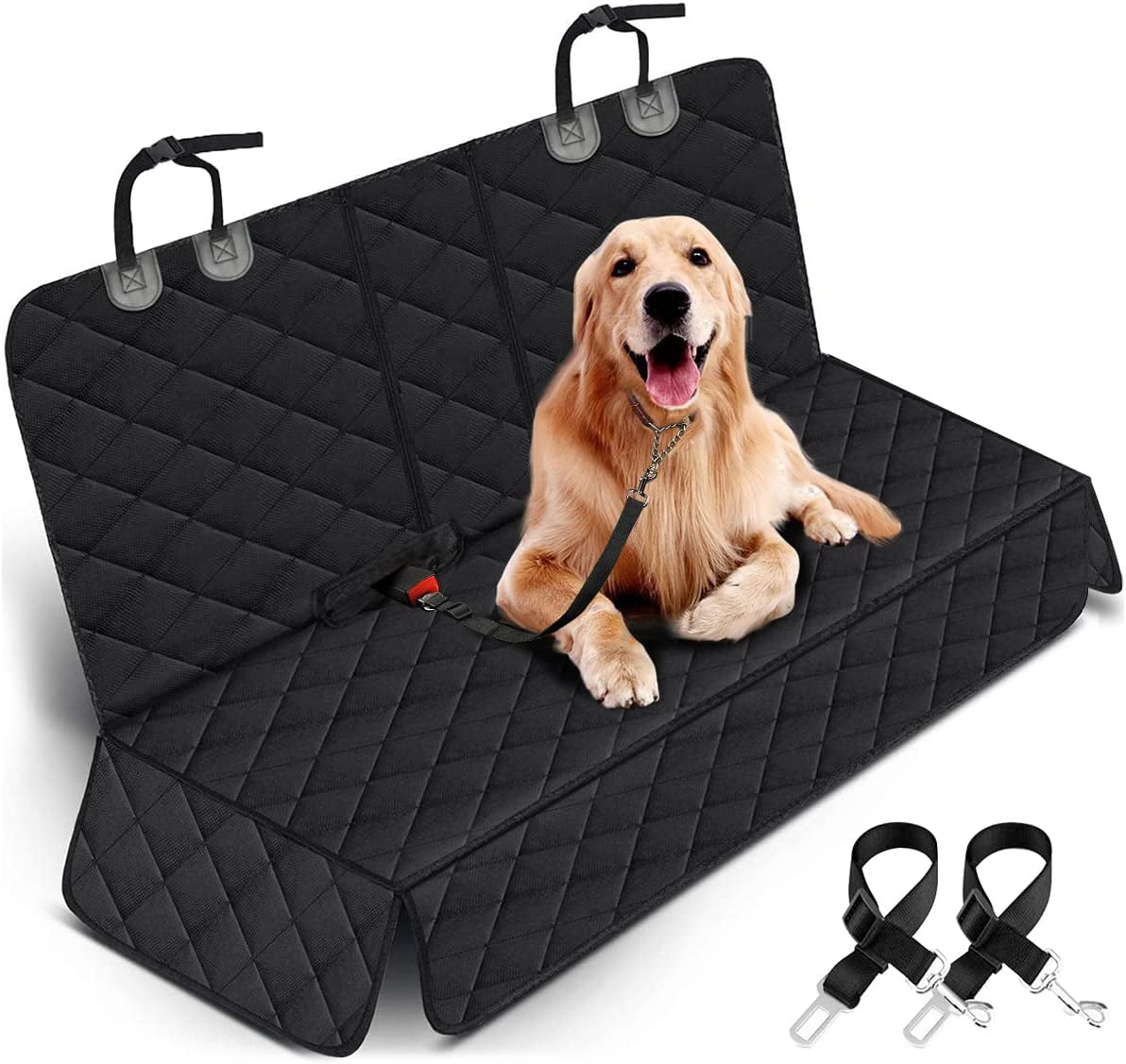 Waterproof Dog Car Seat Cover – Back Seat Protector for Dogs & Kids, Non-Slip, Universal Fit for Cars, Trucks, SUVs