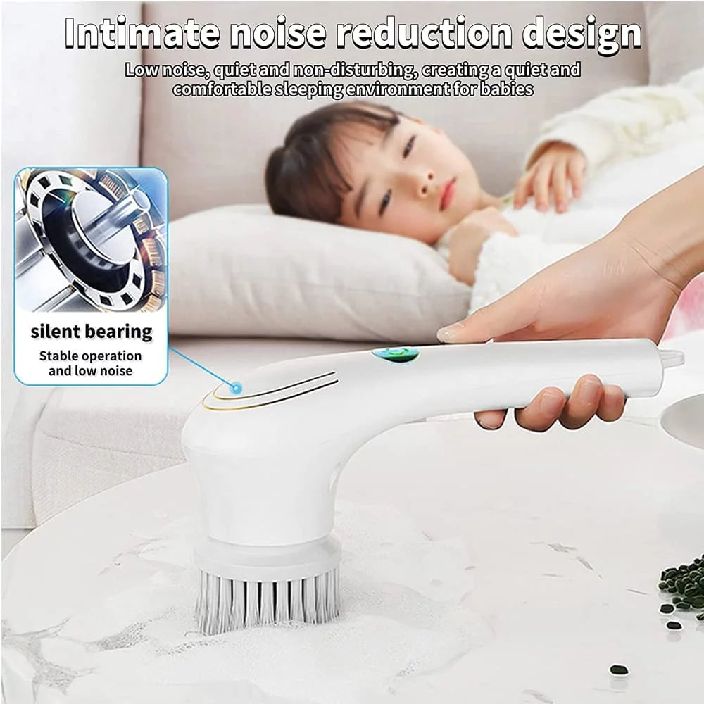 Beiou™ 5-in-1 Cordless Electric Spin Scrubber
