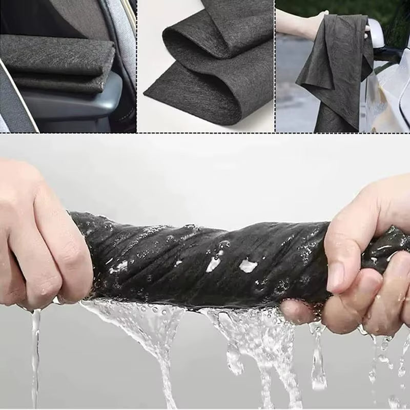 Hot Thickened Magic Cleaning Cloth – Microfiber Glass Clean Towel 