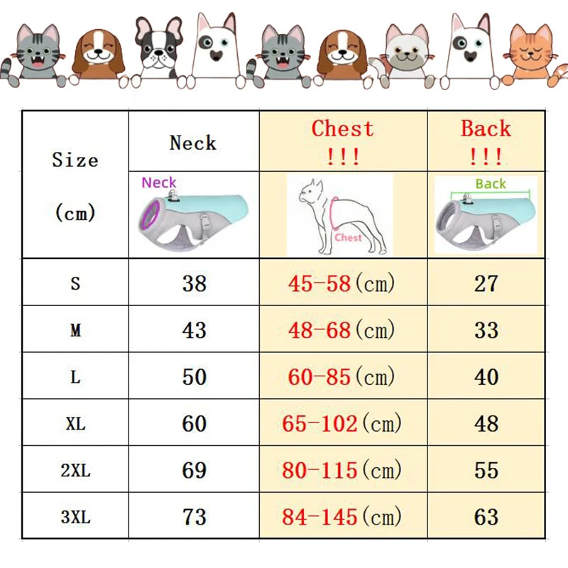 Summer Cooling Dog Vest Harness – Reflective, Quick-Release, Breathable Jacket for Small to Large Dogs