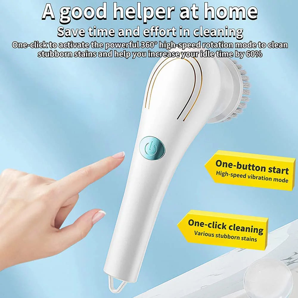Beiou™ 5-in-1 Cordless Electric Spin Scrubber